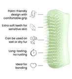 Tangle Teezer puppy brush green (British brand)