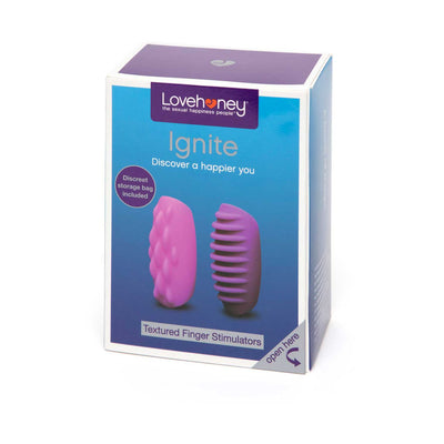 Boots Lovehoney Ignite Textured Finger Sleeves - 2 Sleeves- Buy online at McGrocer
