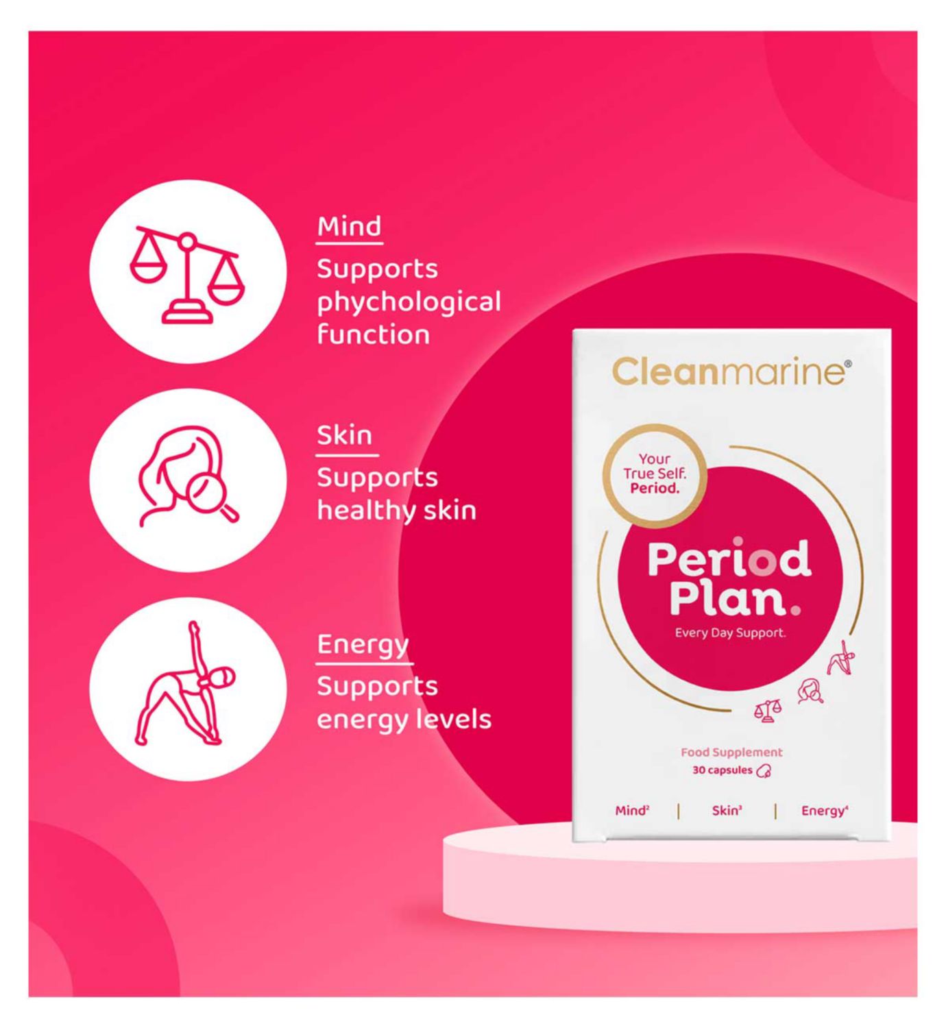 Clean Marine PeriodPlan - 30 Capsules