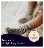 Dreamland Scandi Sherpa Mattress Warmer King 200x150cm - British product