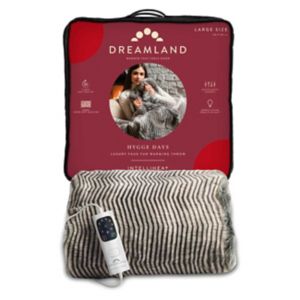 Dreamland Faux Fur Warming Throw Zebra 160x120cm - British product