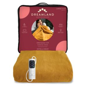 Boots Dreamland Snuggle Up Warming Throw Mustard 160x120cm - اشترِ عبر الإنترنت من McGrocer