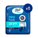Boots incontinence pads Men Extra 80 pads, imported from the UK
