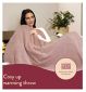 Dreamland Cosy Up faux fur heating throw pink 160x120cm - British product