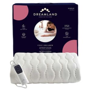 Dreamland Cosy Dreamer Baumwoll-Matratzenwärmer Einzelgröße 150x80cm