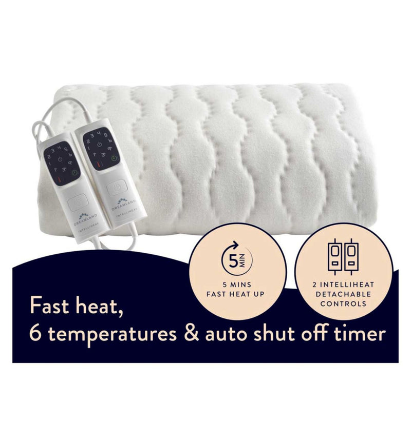 Double Mattress Warmer 150x137cm with Automatic Timer Settings - British product