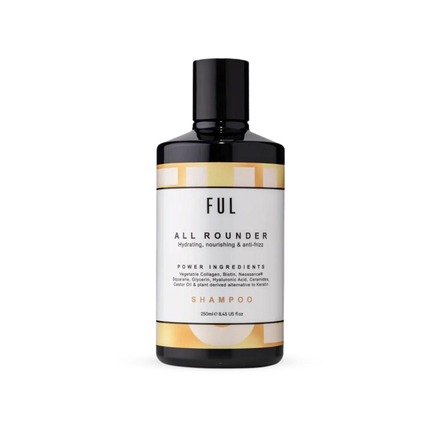 FUL All-Rounder Shampoo 250ml sulphate-free cleanser - British product