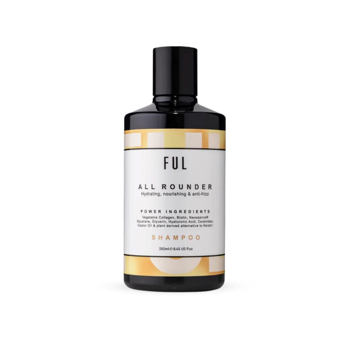 FUL All-Rounder Shampoo 250ml sulphate-free cleanser - British product