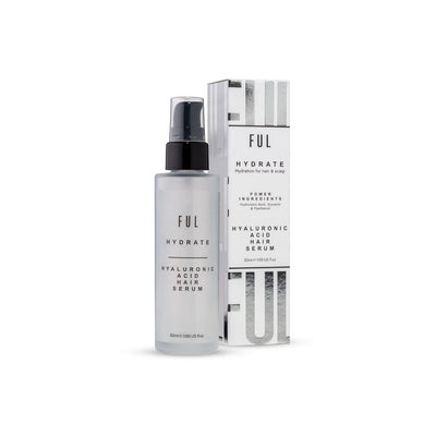 Boots FUL Hyaluronic Acid Hair Serum 50ml - Anti-Frizz for Dry, Curly and Damaged Hair- Buy online at McGrocer
