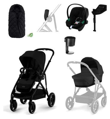 Gazelle S Lux 6 Piece Bundle - Moon Black