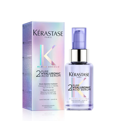 Boots Kérastase Blond Absolu Plumping Hair Serum Overnight Treatment with 2% Pure Hyaluronic Acid 50ml- Buy online at McGrocer