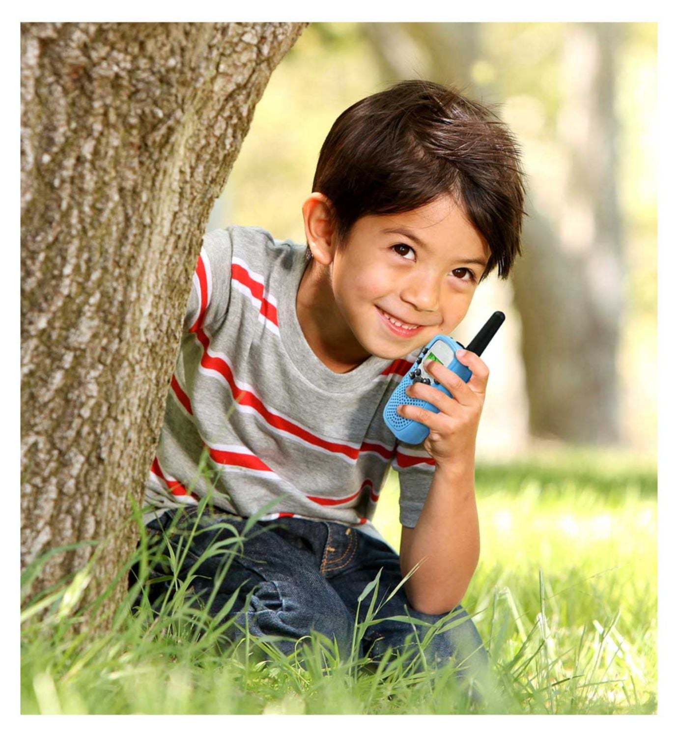 Satzuma walkie talkies with built-in torch, imported from the UK