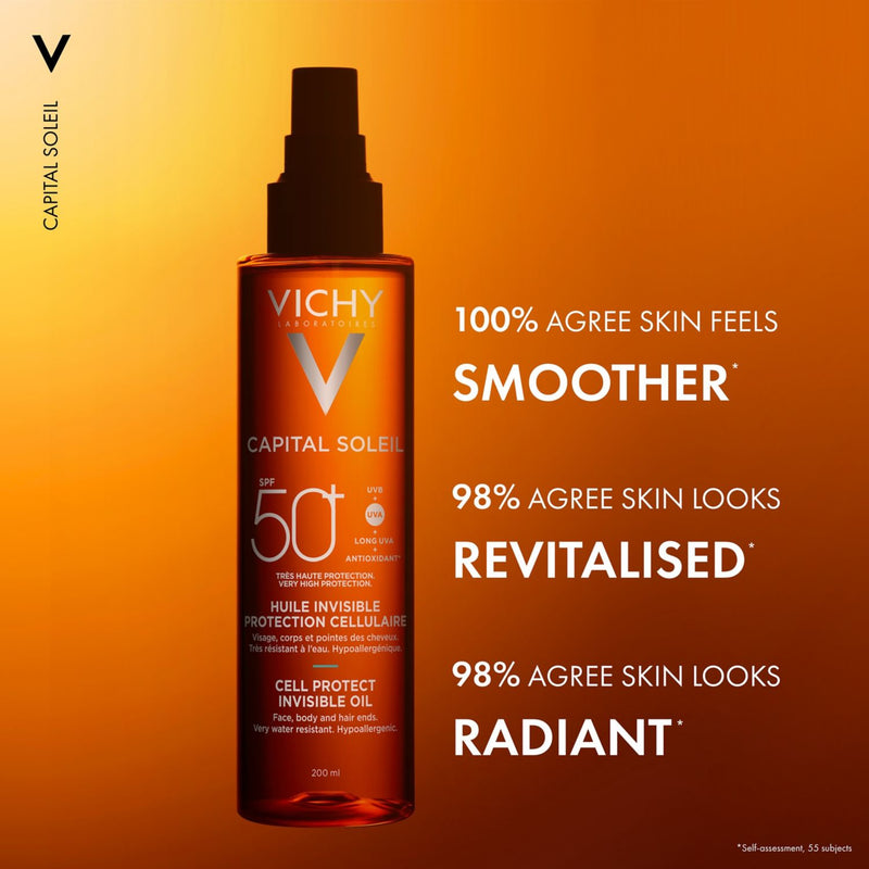 Vichy Capital Soleil SPF50+ oil - British product