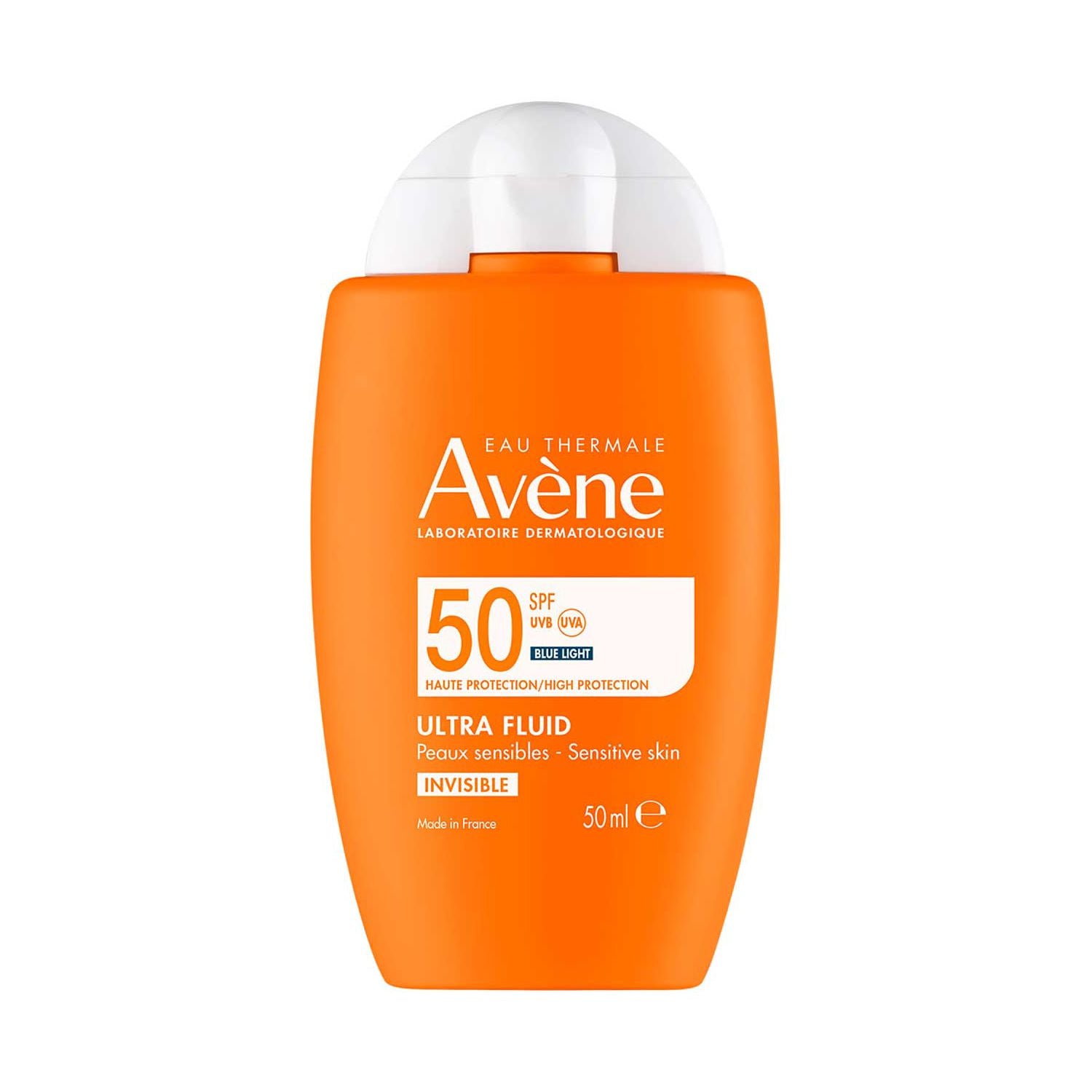 Avène Ultra Fluid Invisible Sunscreen 50ml - British product