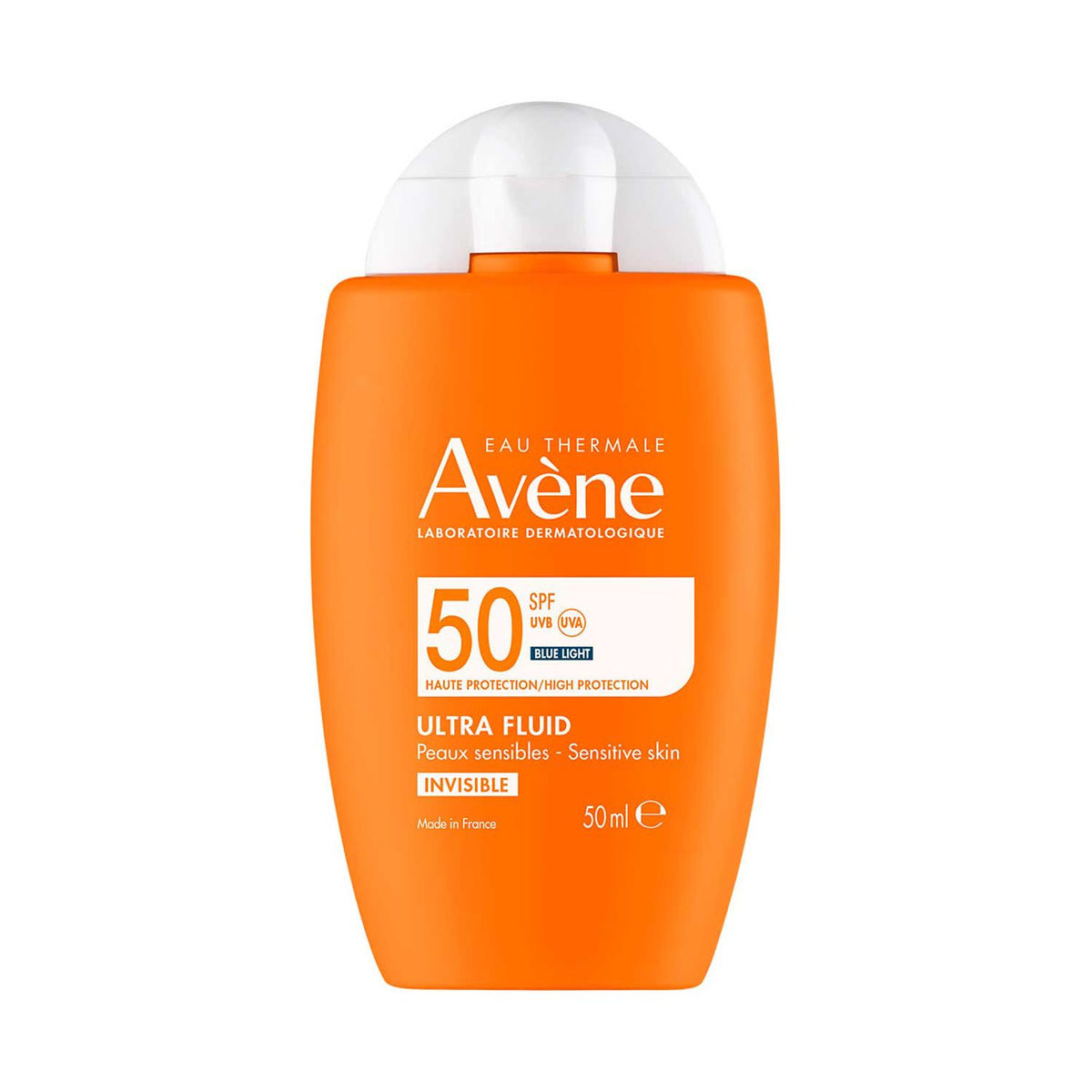 Avène Ultra Fluid Invisible Sunscreen 50ml - British product