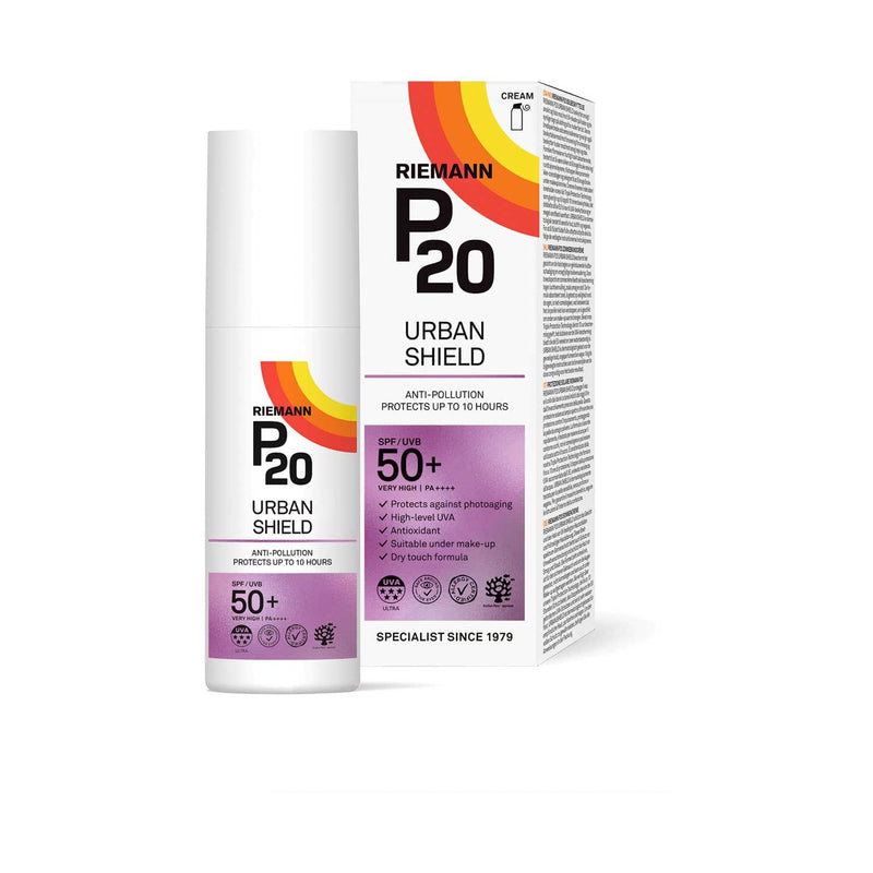 Riemann Urban Shield Face SPF50+ sun cream 50g, UK version