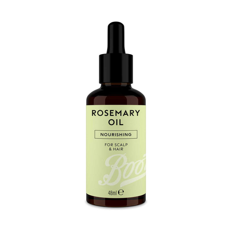 Boots rosemary hair oil 48ml, imported from the UK
