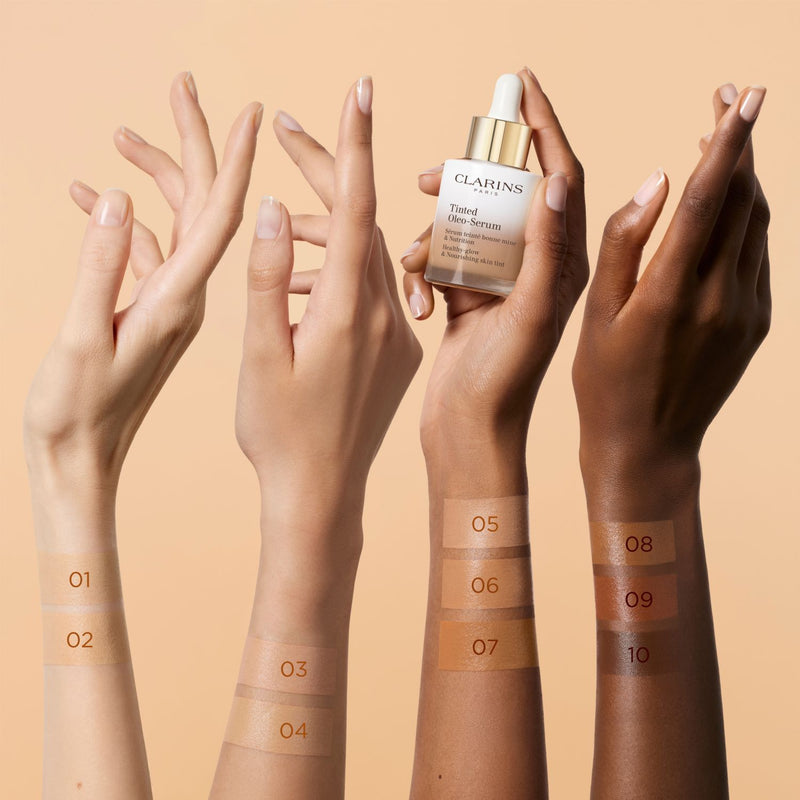 Clarins Tinted Oleo-Serum Foundation 30ml (British brand)