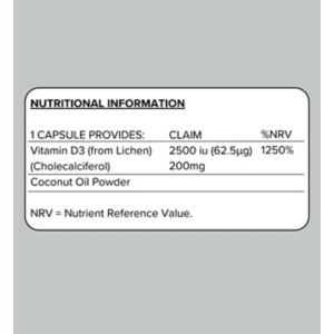Botanycl vegan vitamin d3 supplement 120 capsules - British product