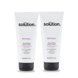 The Solution retinol body lotion bundle, imported from the UK