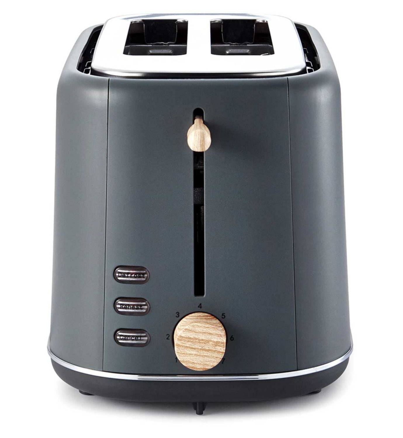 Tower Scandi 2 slice toaster grey - British product