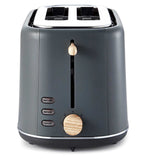 Tower Scandi 2 slice toaster grey - British product