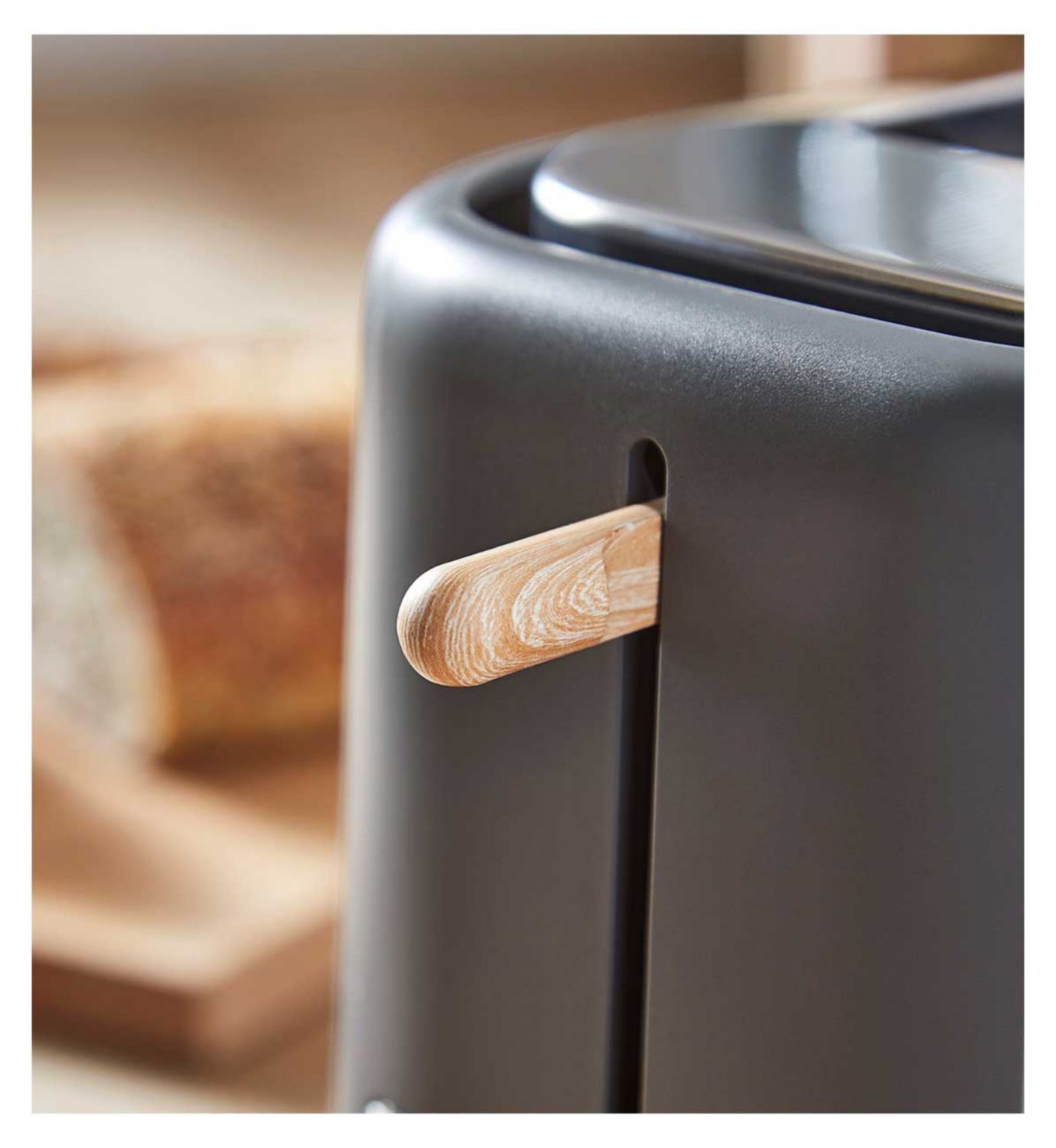 Tower Scandi 2 slice toaster grey - British product