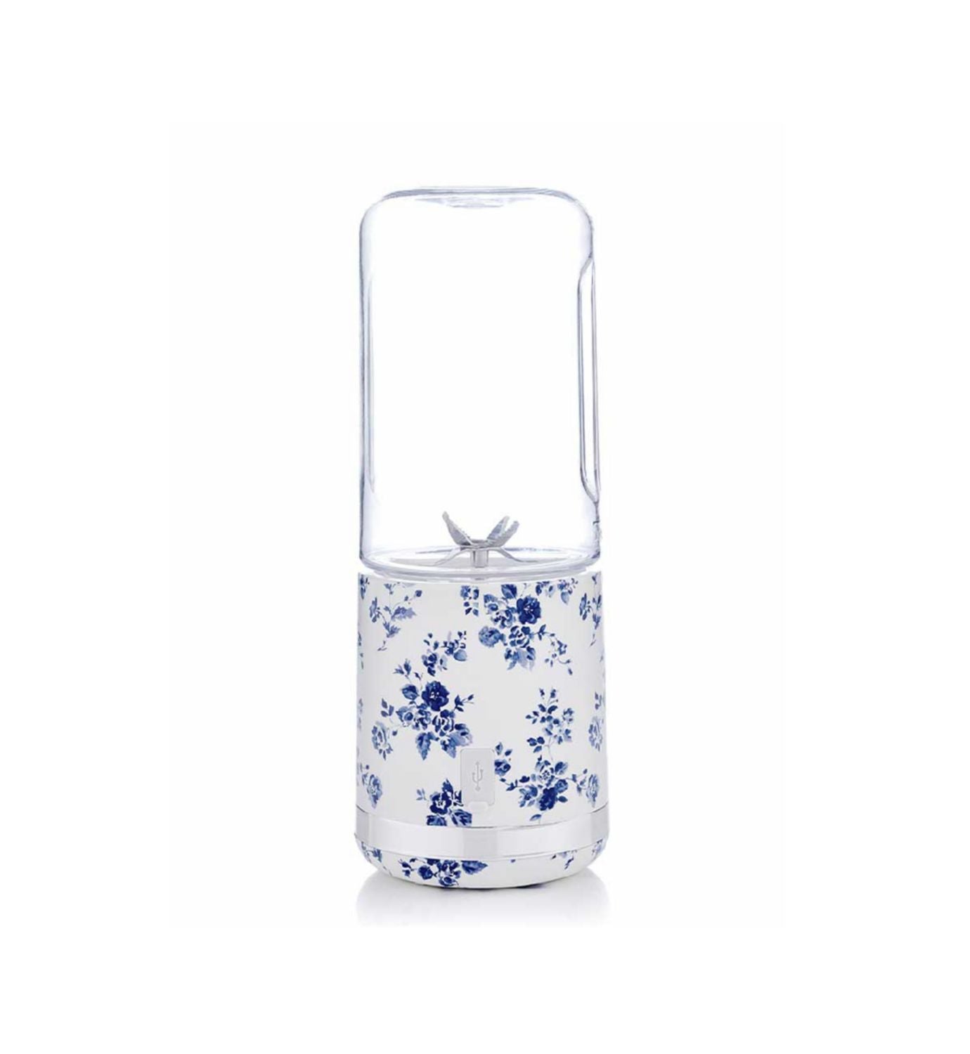 Laura Ashley USB smoothie maker China Rose 450ml, imported from the UK