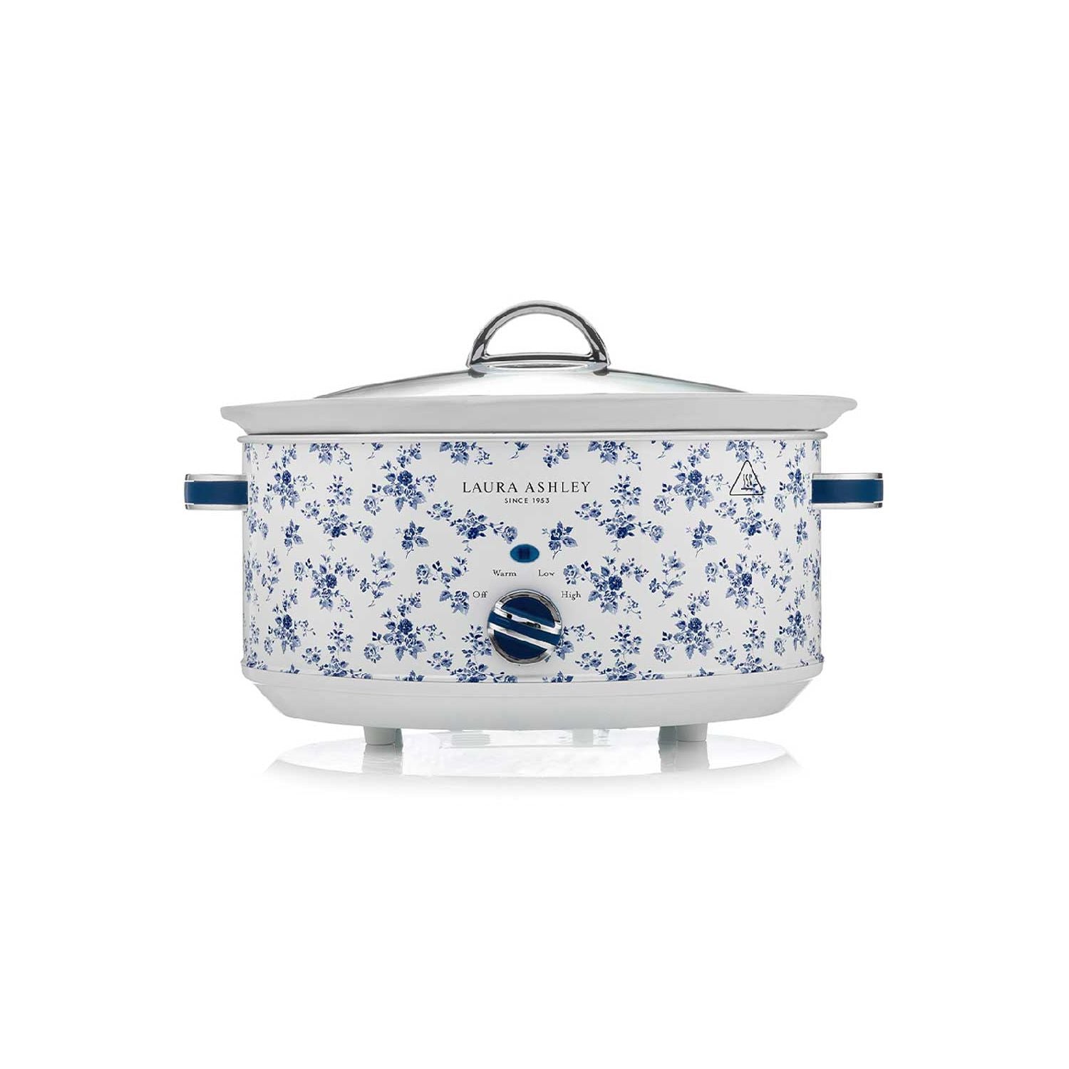 Laura Ashley slow cooker China Rose 6.5L, imported from the UK