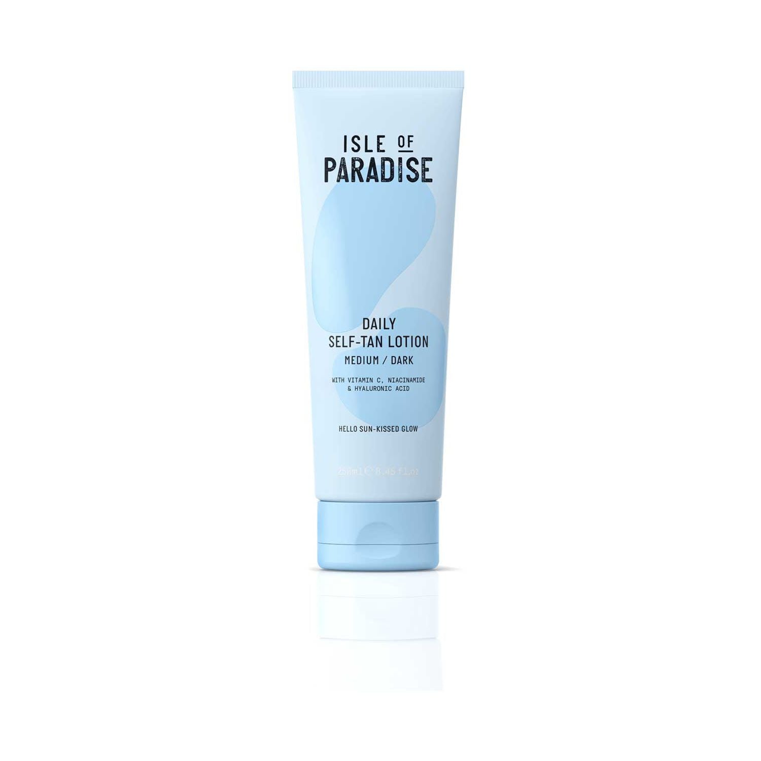 Isle of Paradise self-tan lotion Medium/Dark, UK version