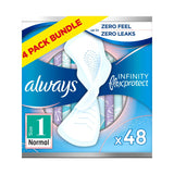 Always Infinity sanitary pads size 1 bundle, imported from the UK
