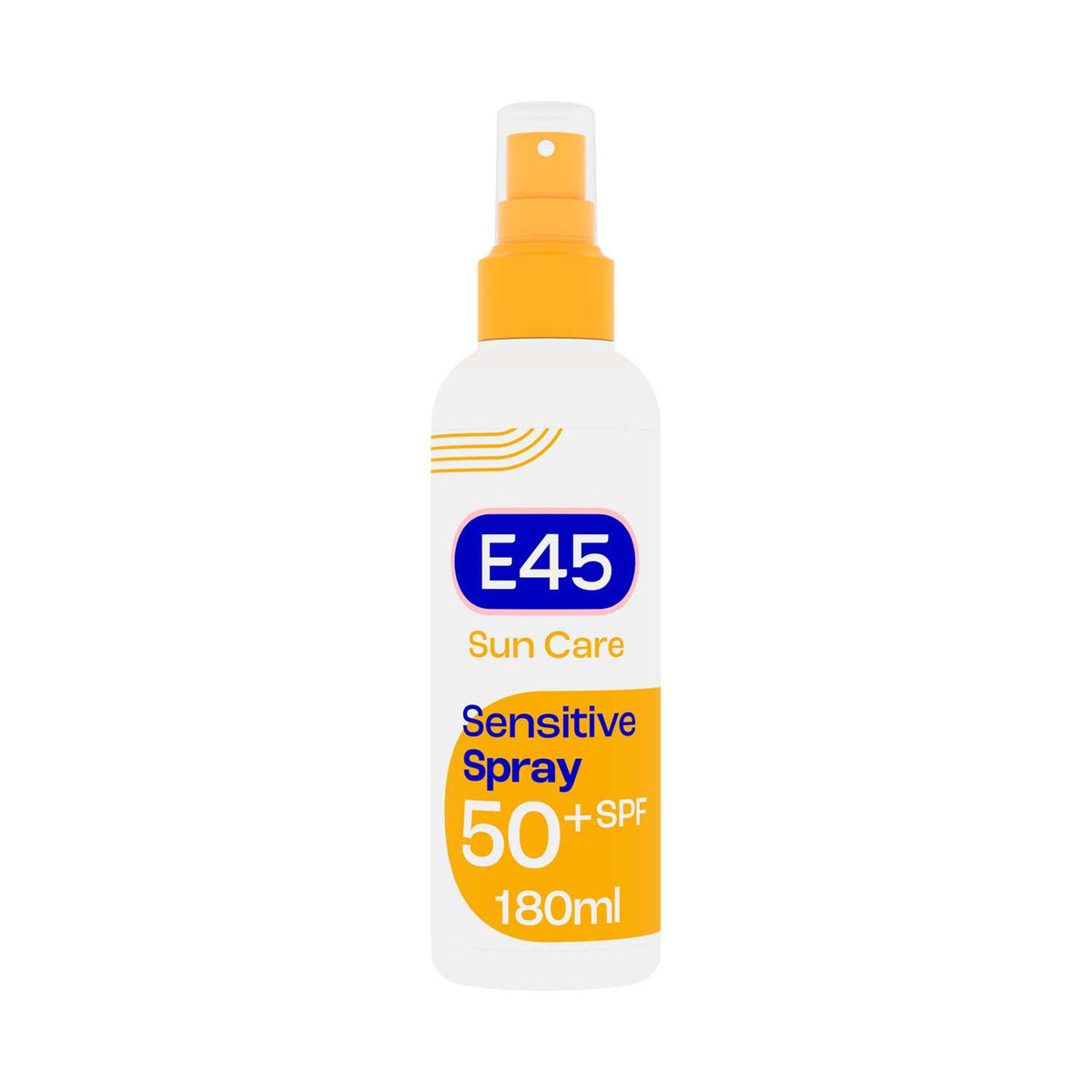 E45 sun spray sensitive skin SPF 50+ 180ml, imported from the UK