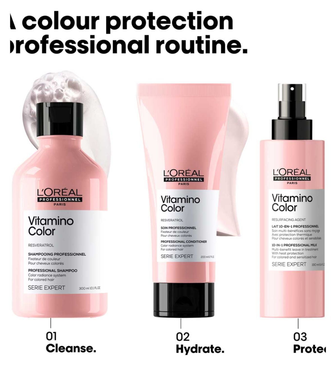 L'Oréal Professionnel colour conditioner for coloured hair 200ml, imported from the UK