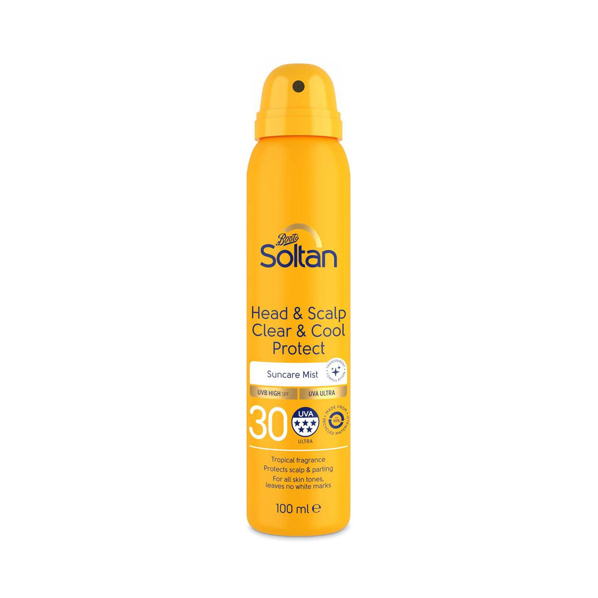 Soltan head and scalp mist SPF30 100ml, imported from the UK