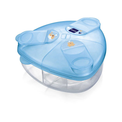 Boots MAM Milk Powder Dispenser Blue- Buy online at McGrocer