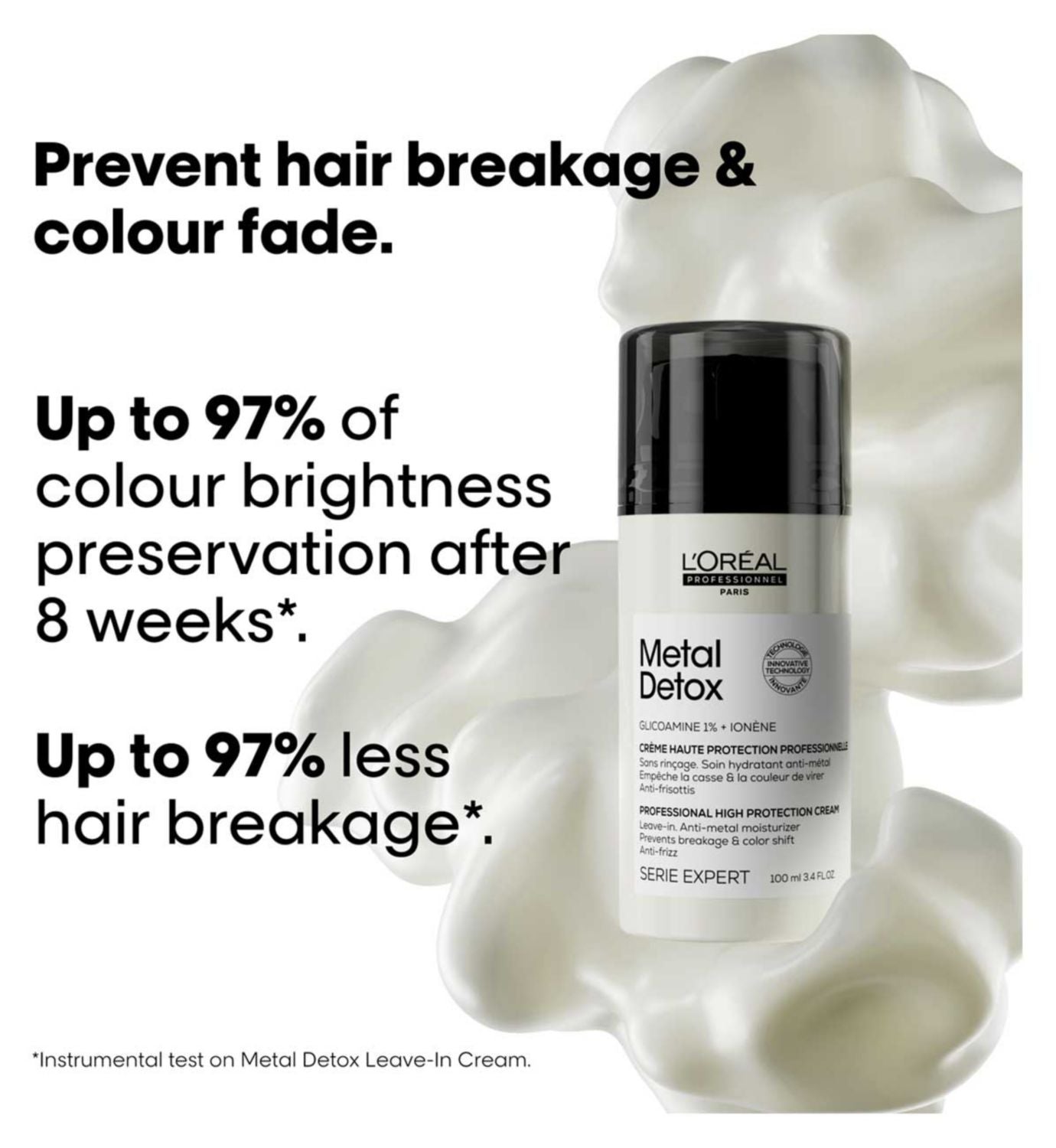 L'Oréal Professionnel Metal Detox leave-in cream 100ml - British product