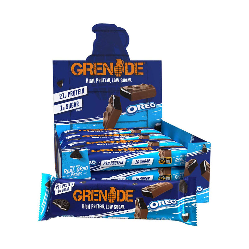 Grenade Oreo protein bar 60g 12 bars - British product