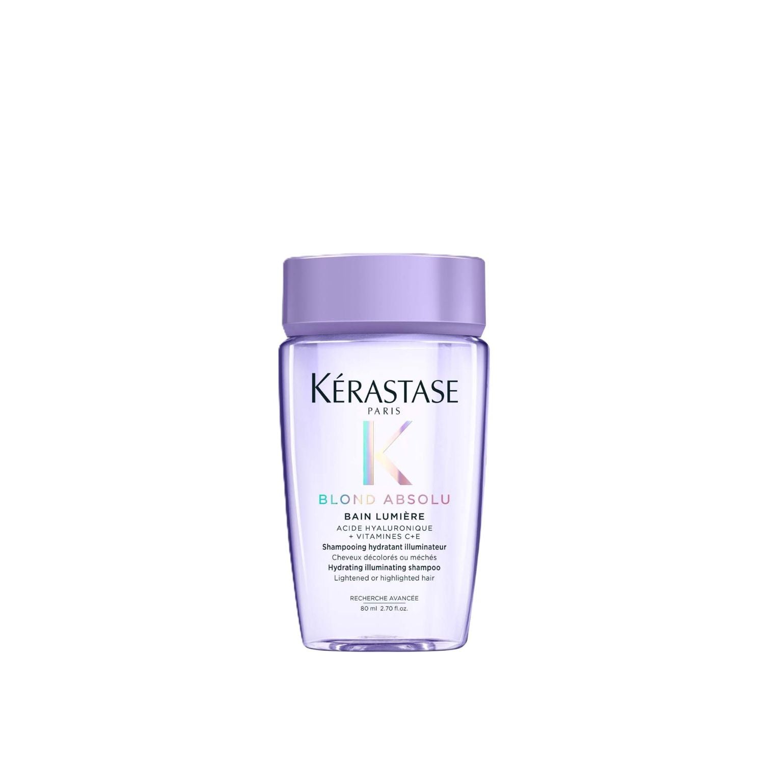 Kérastase Blond Absolu Bain Lumiere shampoo 80ml travel size - British product