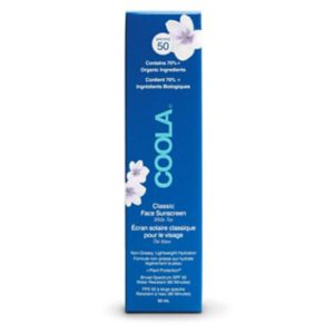 COOLA white tea face sunscreen lotion 50ml - British product