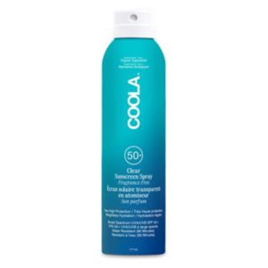 COOLA Clear Sunscreen Spray Fragrance Free 177ml - British product
