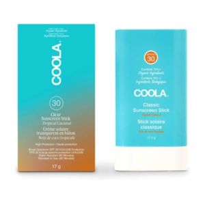 COOLA Clear Sunscreen Stick Tropical Coconut LSF 30 17 g