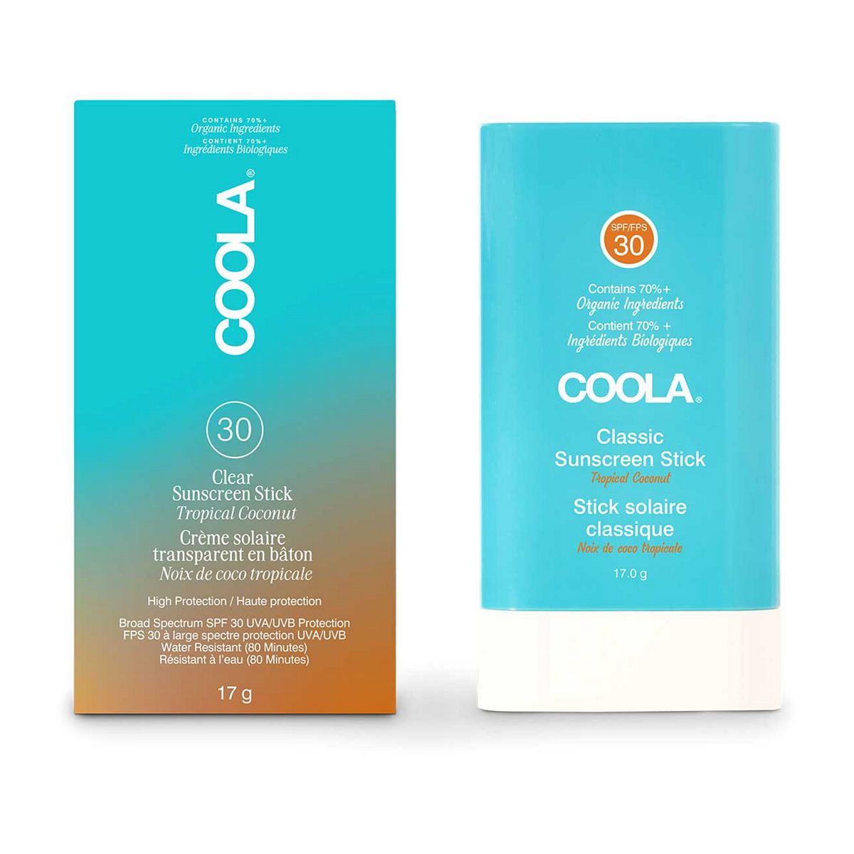 Coola Classic Stick SPF30 Coconut 17g