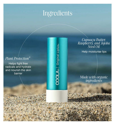 Boots COOLA Original Liplux Lip Balm Sunscreen SPF 30- Buy online at McGrocer
