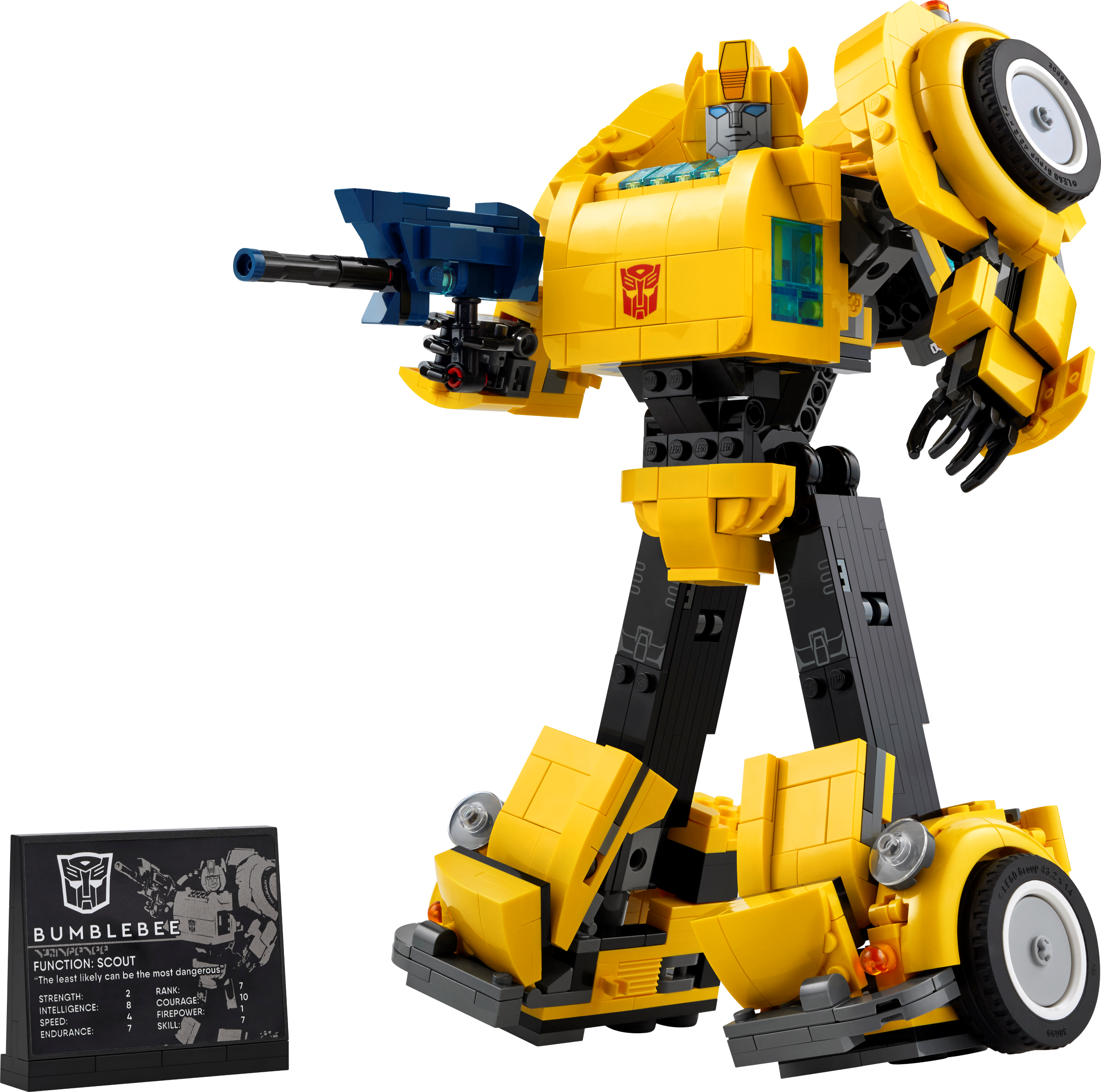 LEGO Icons Bumblebee 950 Piece Building Model Set - British product