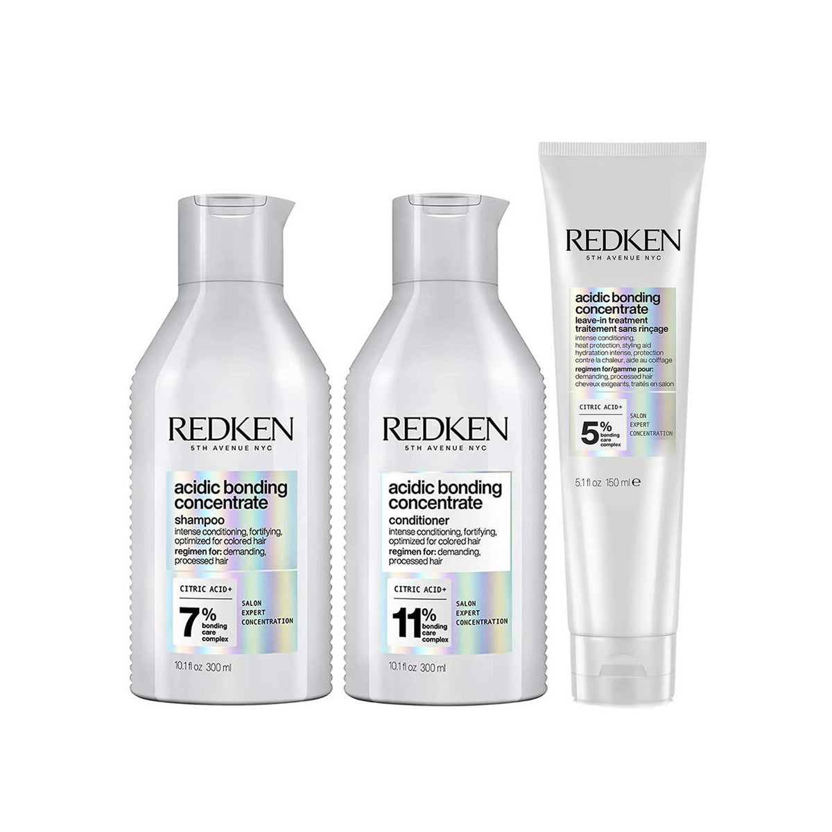 Redken Acidic Bonding Concentrate bundle - British product