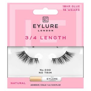 Eylure 3 4 Length False Eyelashes No.030 - British product