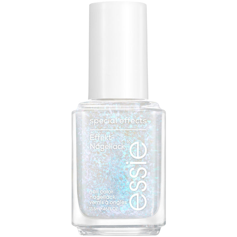 Essie Divine Dimension flaky pearl nail polish topcoat (British brand)