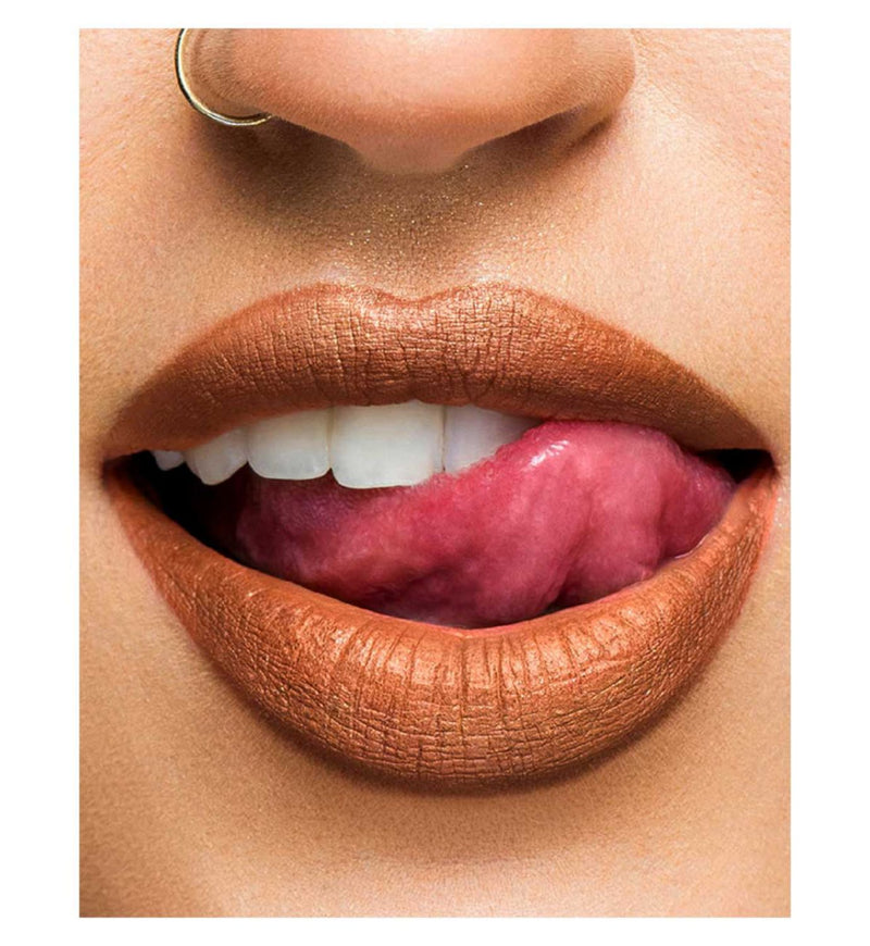 KASH Beauty Rust Nude lipstick matte finish (British brand)