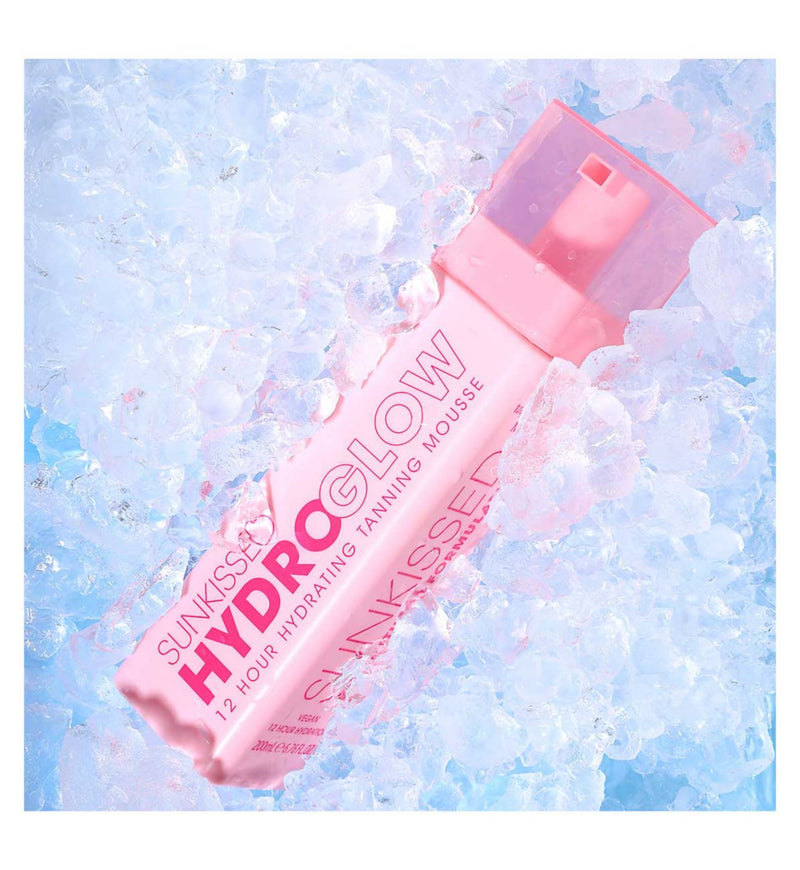 Sunkissed HydroGlow Self-Tanning Mousse Medium 200ml (British brand)