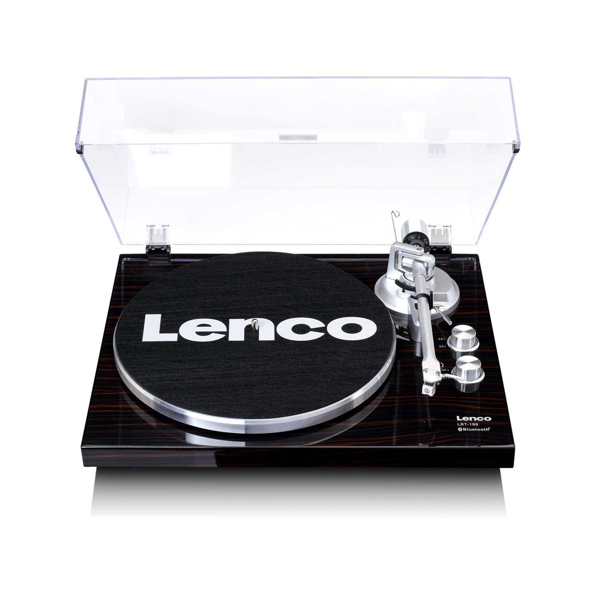 Lenco LBT-188 turntable with Bluetooth walnut, UK version